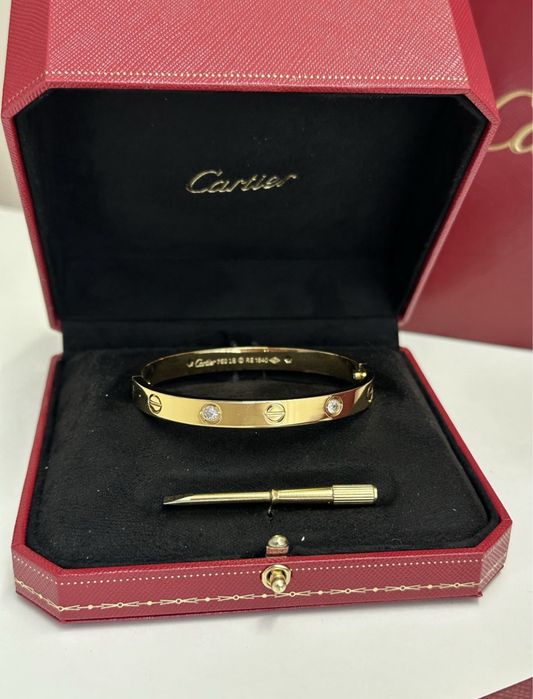 Bransoletka Cartier z pudełkem damska