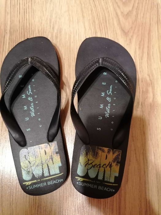 Klapki dziecięce japonki na basen