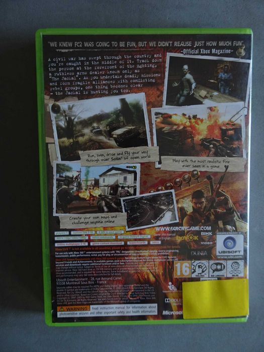 Jogo X-Box XBOX 360 - Farcry 2