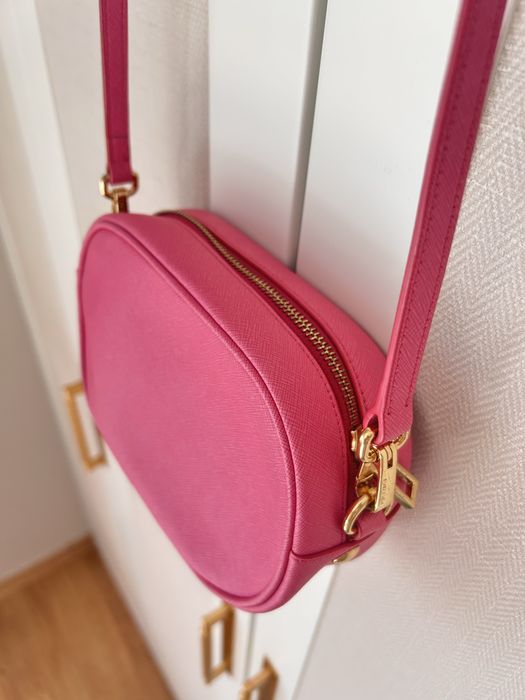 Bimba y Lola mala tiracolo rosa/fúcsia com ferragens douradas
