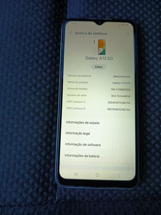 Samsung A13 5g excelente estado