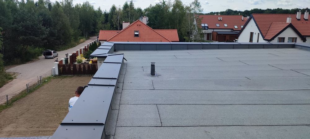 Dachy  płaskie ,Tarasy, Balkony, Fundamenty.