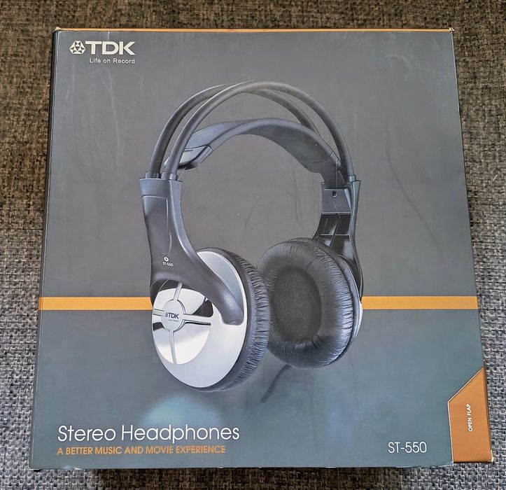 0Słuchawki TDK ST550