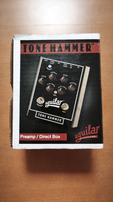 Pré amp Aguilar Tone Hammer