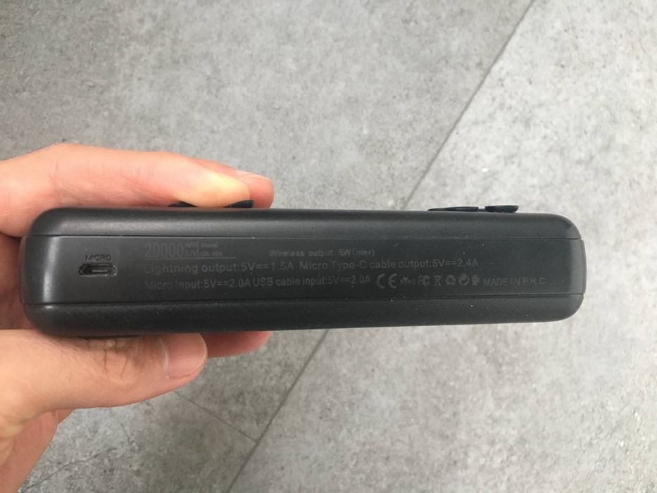 Павербанк Power Bank 20000 mAh GLRTech