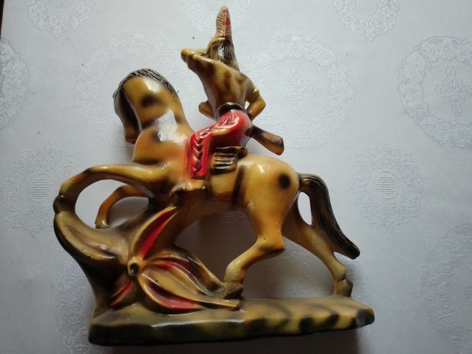 Stara figurka indianin