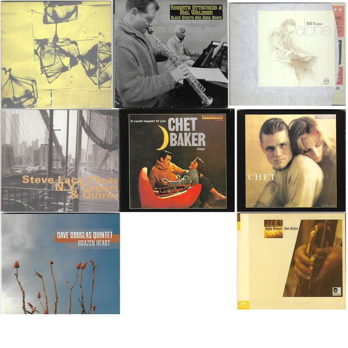 Jazz Enja ECM Corea  Clarke Jarrett Garbarek Surman Gismonti Braxton
