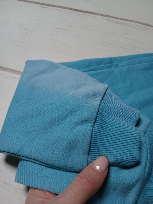 Dres dziewczęcy turkus bluza spodnie onno baby r.104