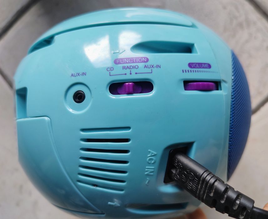 LexiBook Frozen boombox odtwarzacz CD kraina lodu