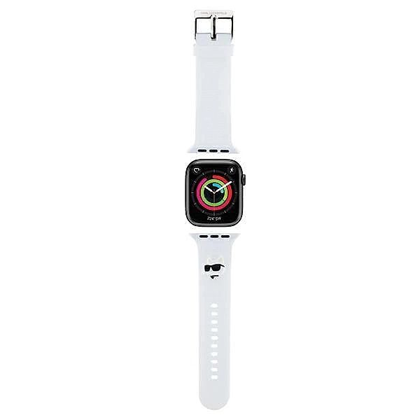 Pasek Karl Lagerfeld 3D Rubber Choupette Head na Apple Watch 42/44/45/