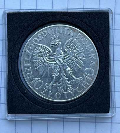 Продам 10 злотых 1933 год ! серебро оригинал