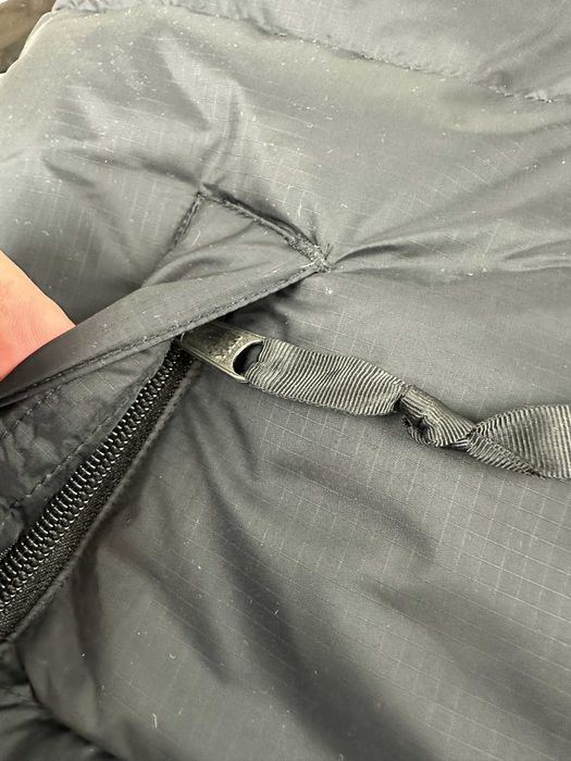 Puchowa kamizelka męska The North Face Nuptse 700 czarna bezrekawnik