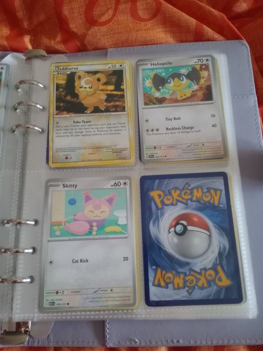 Cartas Pokémon para troca