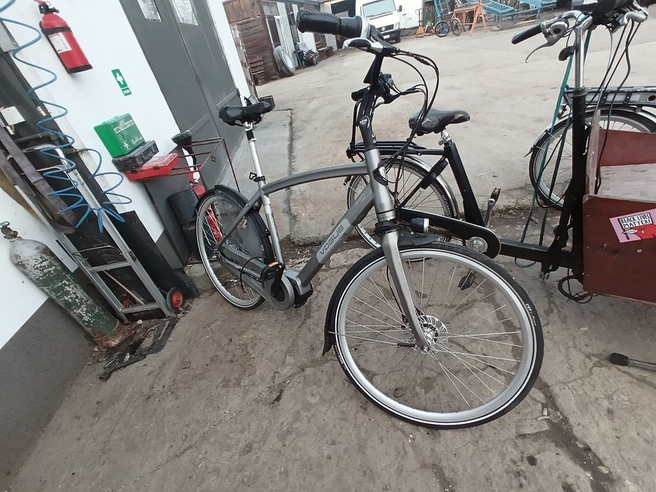 Rower cargo bakfiest elektryczny riksza wózek trajka elektryk towarowy