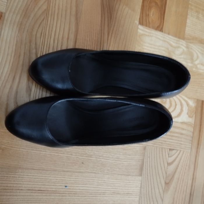 Półbuty damskie skórzane 37