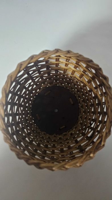 Vaso cachepot cesto em vime