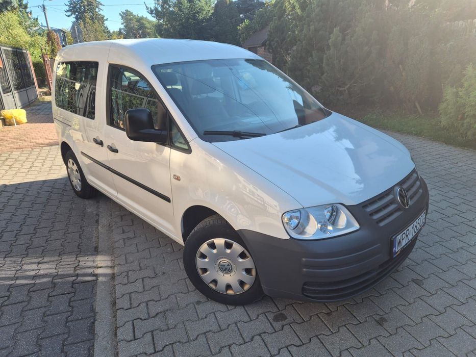 Volkswagen Caddy 1.4 16V Bezwypadek Wózki inwalidzkie Zarejestrowany w Polsce Od właść