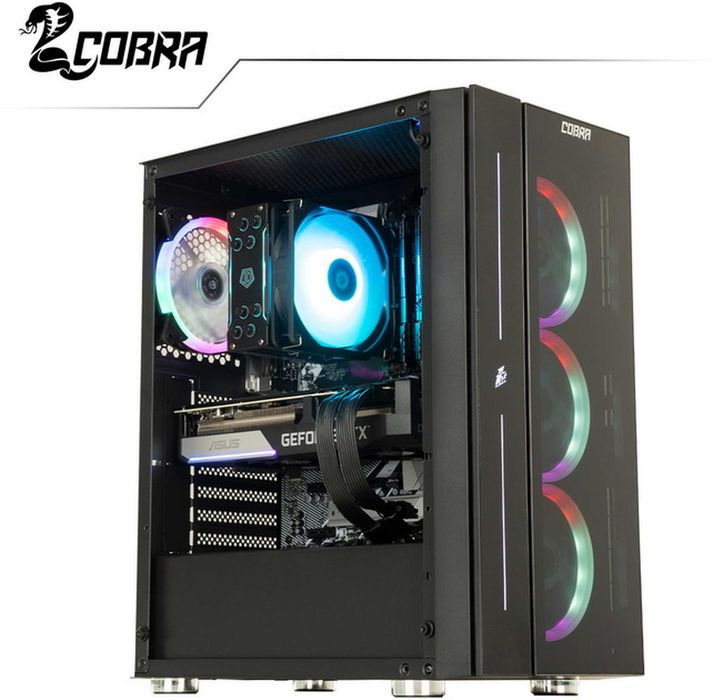 Игровой компьютер Asus RTX 3070 Intel Core i5-10400F 16Gb SSD 500Gb