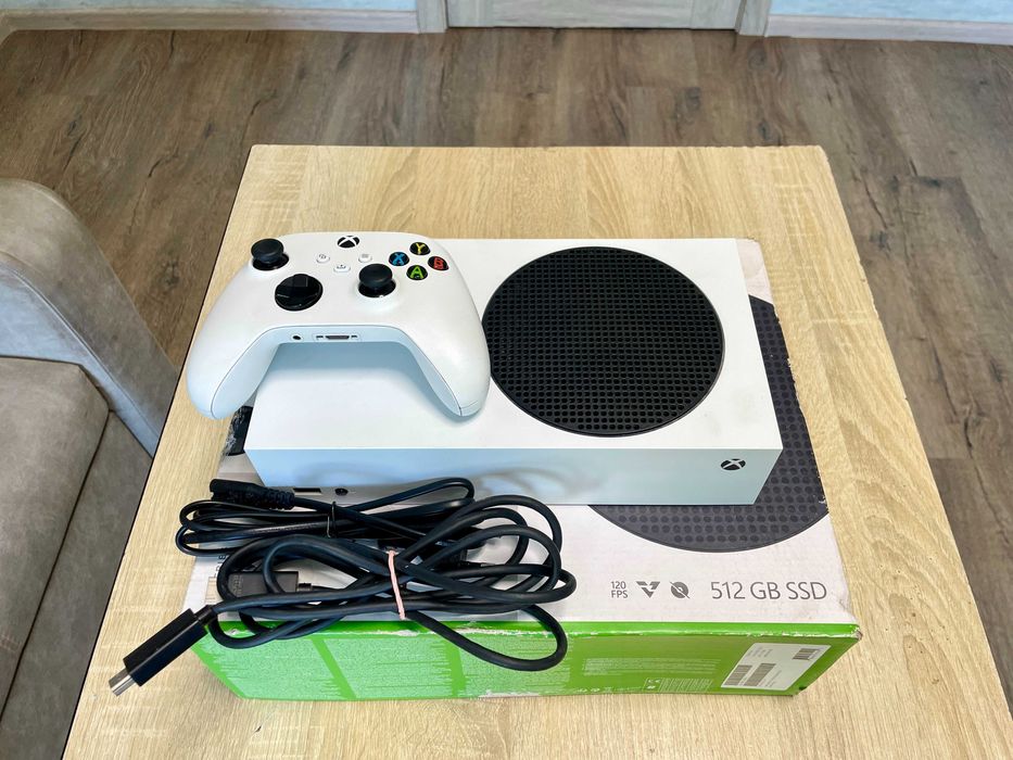 Ігрова приставка Xbox Series S 512 GB, ігрова консоль xbox series S White