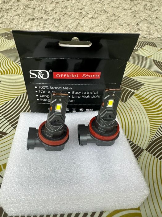 LED лампа H8 H9 H16JP 9005 HB3 9006 HB4 Світлодіодна автомобільна лампа для фар