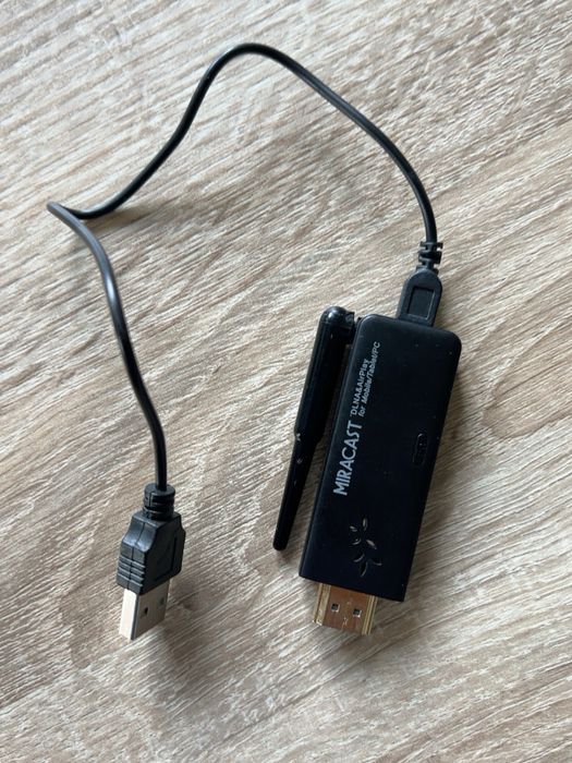 Adapter WiFi HDMI Miracast AirPlay DLNA – bezprzewodowy obraz na TV