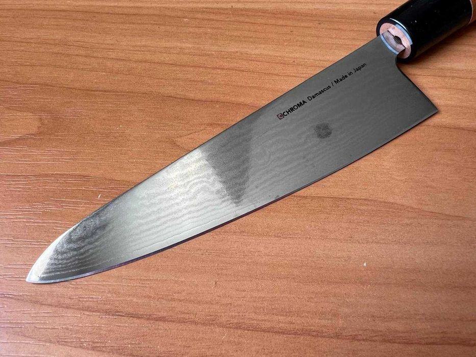 Японский кухонный нож Chroma Haiku Damascus HD-03  135мм — Made in Japan