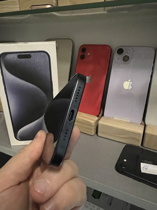  iPhone 15 Pro Max 256gb Blue Titanium Neverlock Відмінний стан