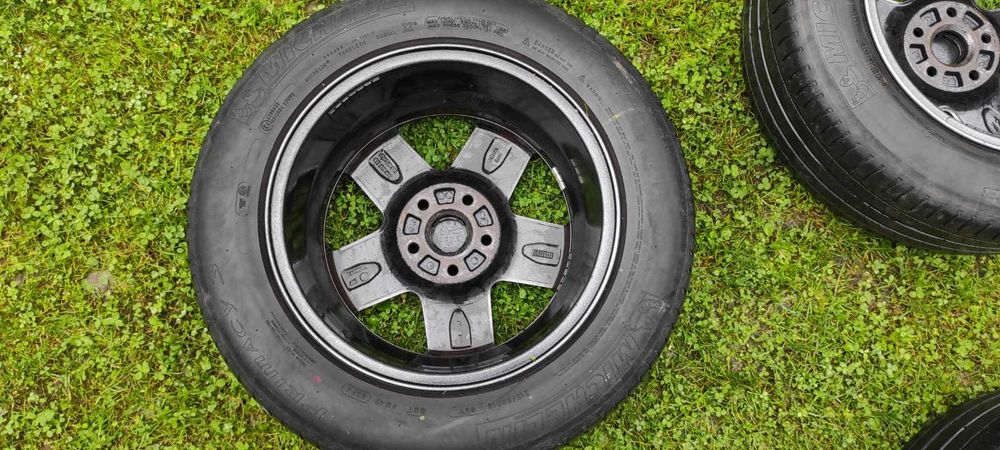 Alufelgi RIAL 16" 5x112 ET42 + opony Michelin 215/60 R16, sharan, używane