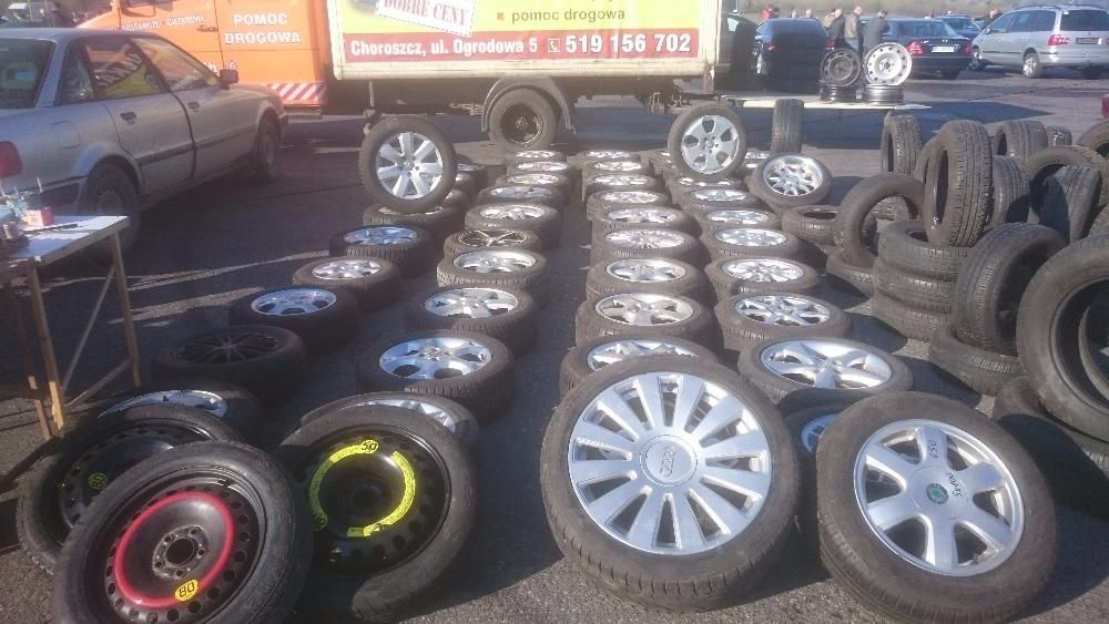Felgi Aluminiowe Komplety-stalowe -R14,15,16,17,18,-wszystkie marki