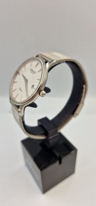 Atlantic Elegance  - szafir, bransoleta mesh - Swiss Made