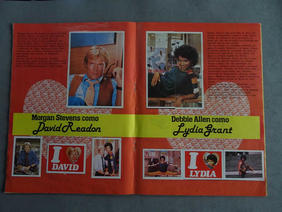 Caderneta de cromos completa Fame - Disvenda