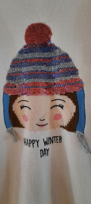 Светр, джемпер з паєтками LC Waikiki 146-152