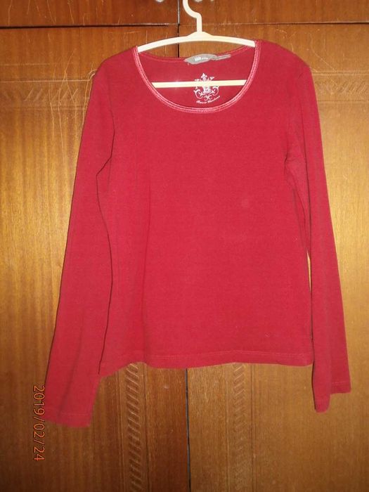 Красный и белый лонгсливы, р. 134-140