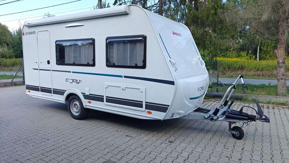 Dethleffs C'JOY 420 QSH  Pierwszy właściciel, super stan, bogate wyposażenie, FV 23%