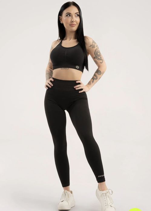 Leginsy deep push up 2.0 black NOWE rozmiar M