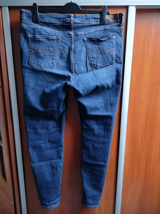 Ładne Duże Spodnie dżinsowe Skinny Yessica 44