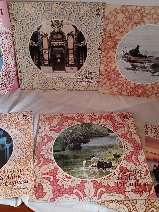 8 Discos antigos A Alma da Música Portuguesa