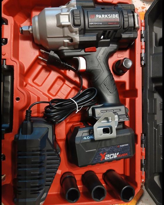 Chave de Impacto 1356Nm 20v Parkside Performance