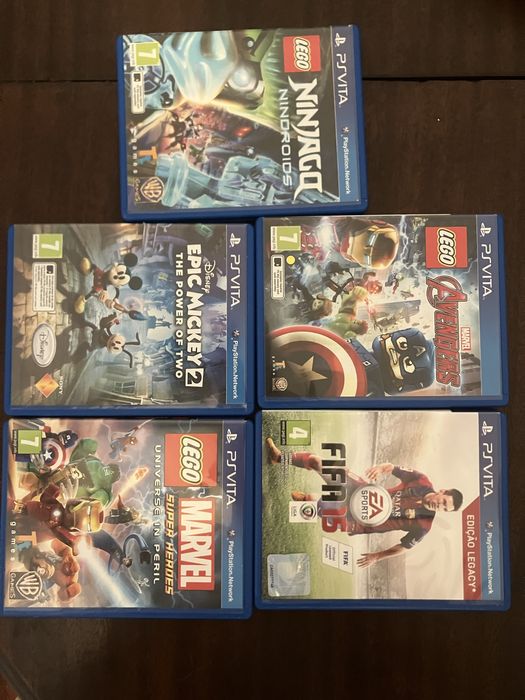 5 jogos PS Vita originais