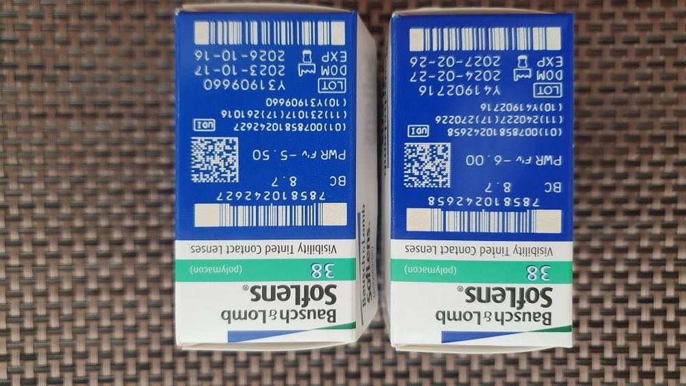 Soczewki kontaktowe Soflens 38