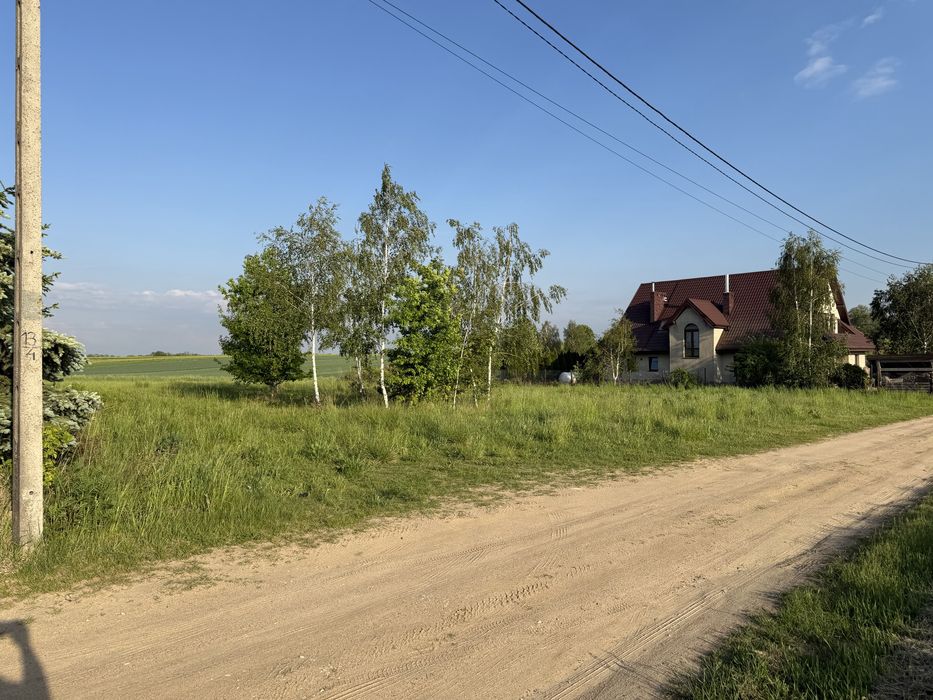 Działka budowlana Pułtusk Kacice 1228m WZ bezposrednio kl. RIVa