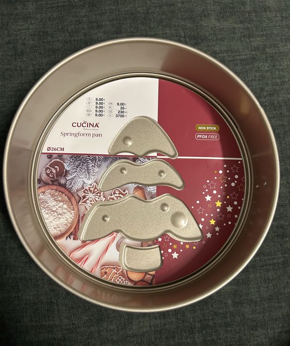Forma świąteczna do pieczenia ciasta średnica 26