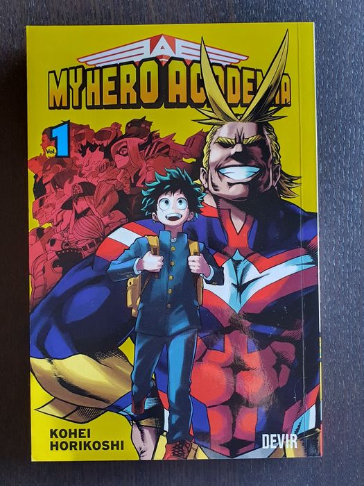 Mangá My Hero Academia Vol.1-2 em português