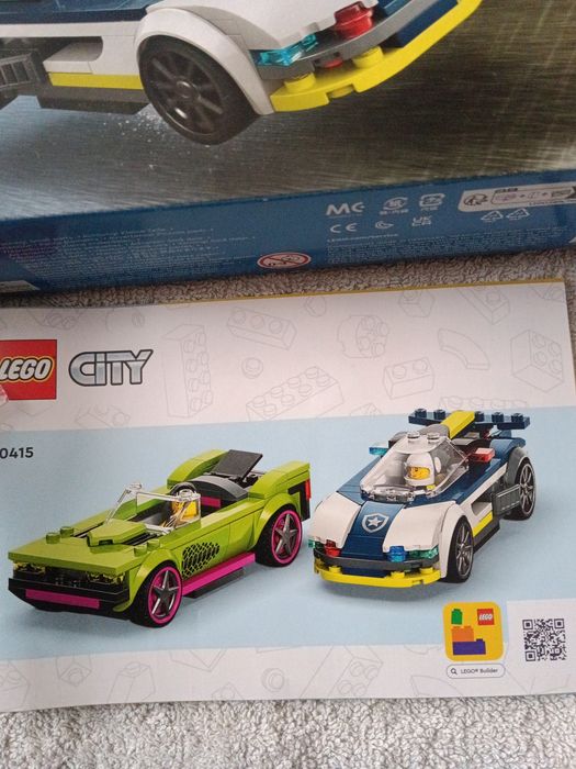Klocki LEGO 60415 pościg radiowozu za muscle carem