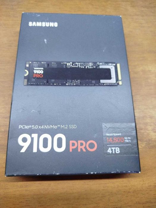 SSD Samsung 9100 PRO 4 TB (MZ-VAP4T0BW) новый запечатанный