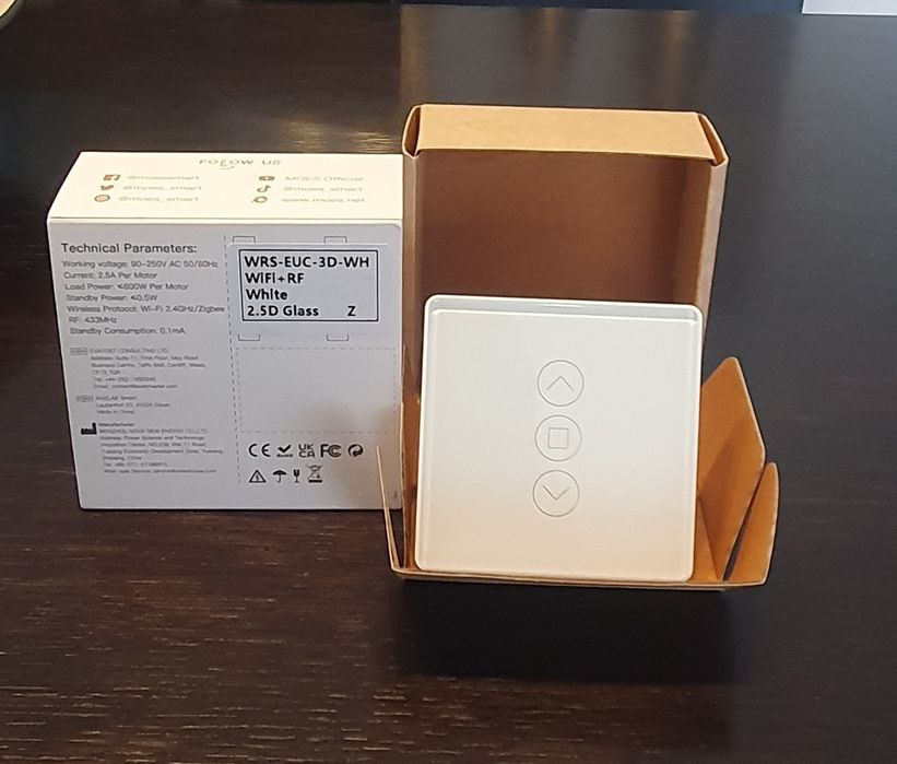 Interruptor estoes WI-Fi Moes