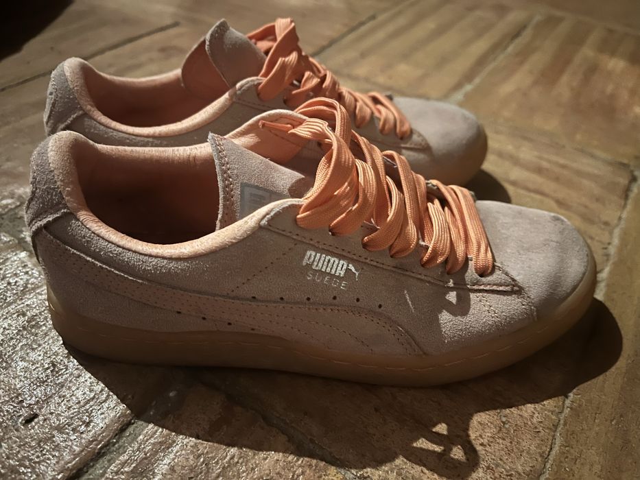 Sapatilhas puma rosa