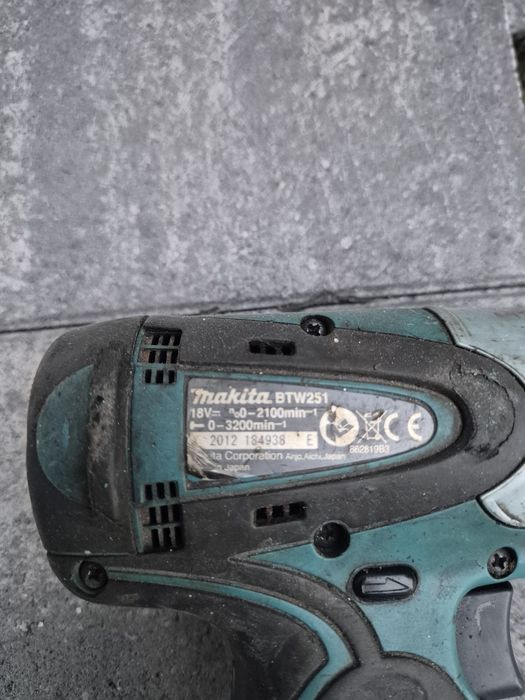 Makita BTW 251 klucz udarowy 18v
