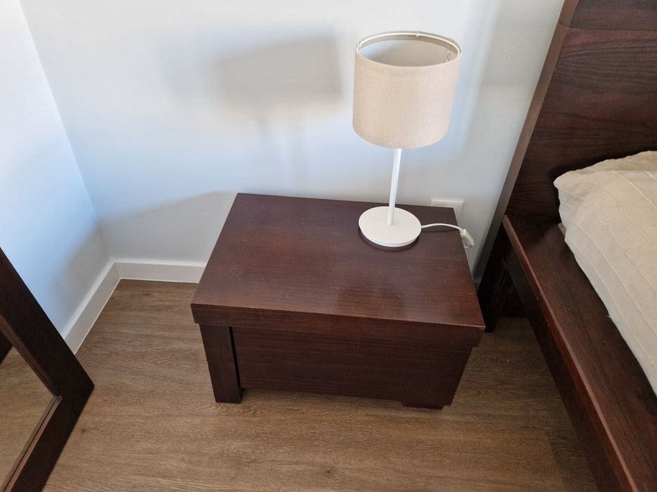 Quarto casal e colchão novo