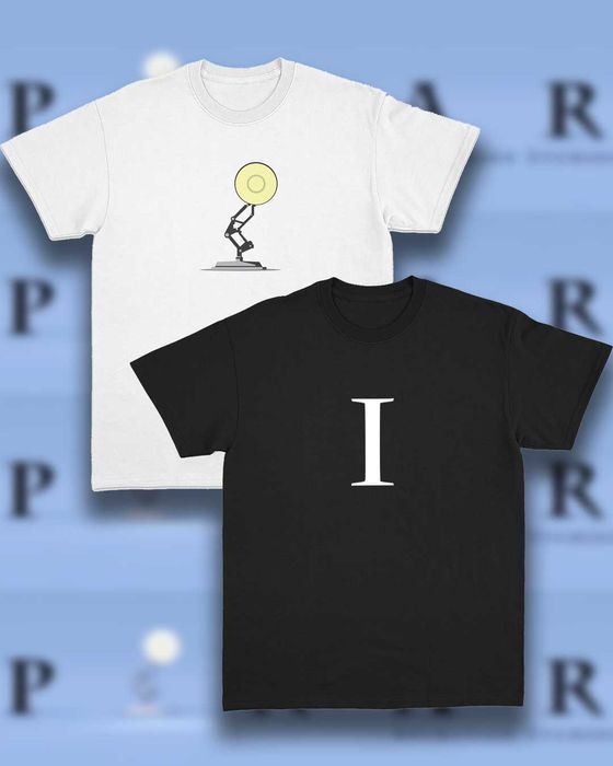 Парні футболки кумедні подарунок на день закоханих лампа pixar